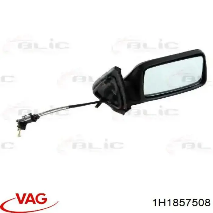 Корпус дзеркала заднього виду, правий 1H1857508 VAG