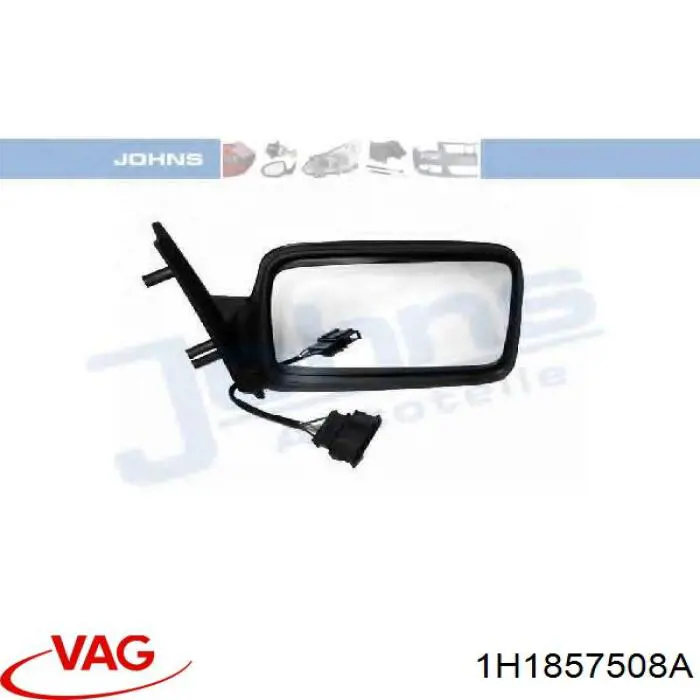 Праве бічне дзеркало VAG 1H1857508A ціна, від 50.28 USD