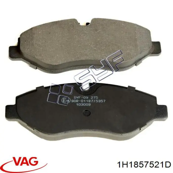 Скло дзеркала заднього виду, лівого VAG 1H1857521D ціна, від 51.57 USD