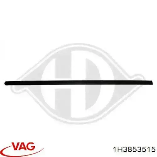 1H3853515 VAG Накладка передніх дверей