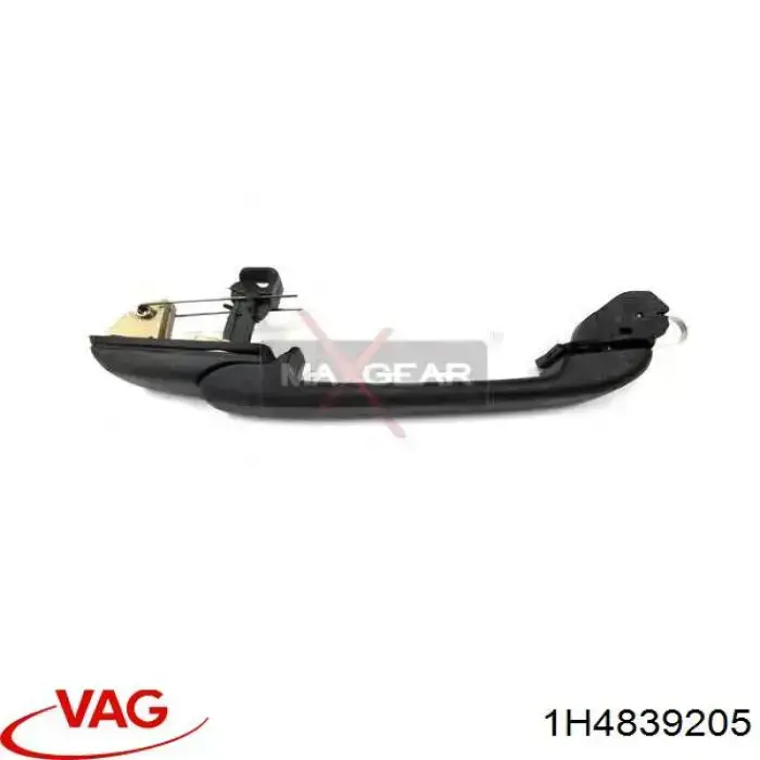 Купити 1H4839205A3FZ VAG Ручка задньої двері зовнішня