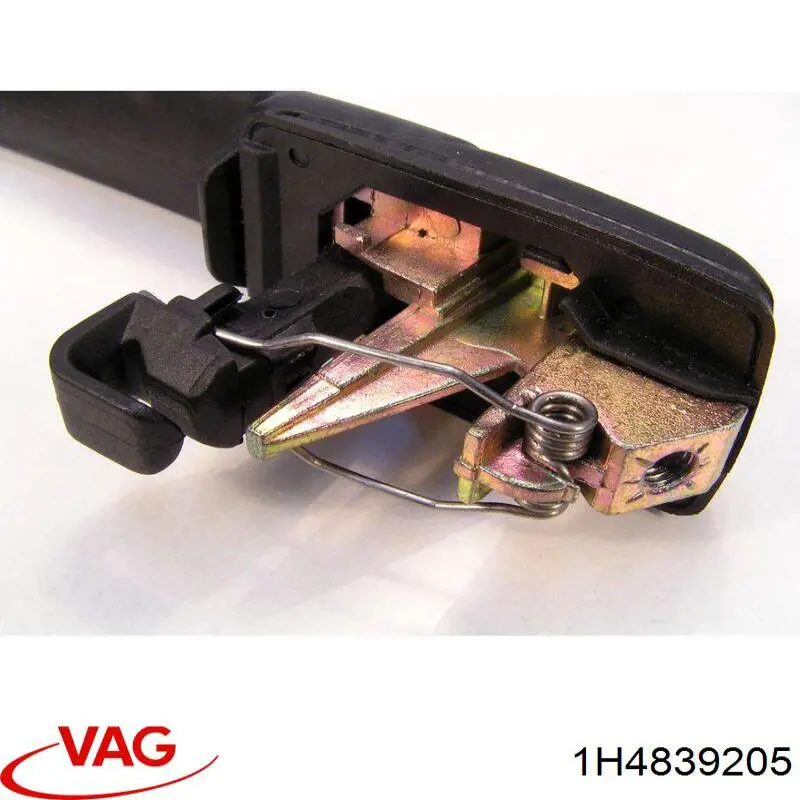Ручка задніх дверей, зовнішня VAG 1H4839205A3FZ ціна, від 6.46 USD