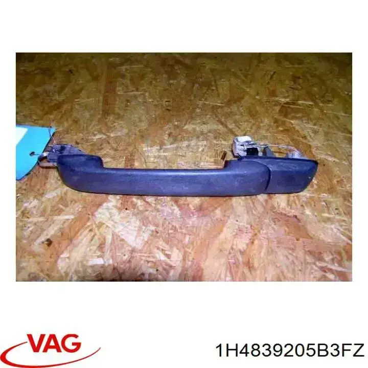 1H4839205B3FZ VAG Ручка задньої двері зовнішня