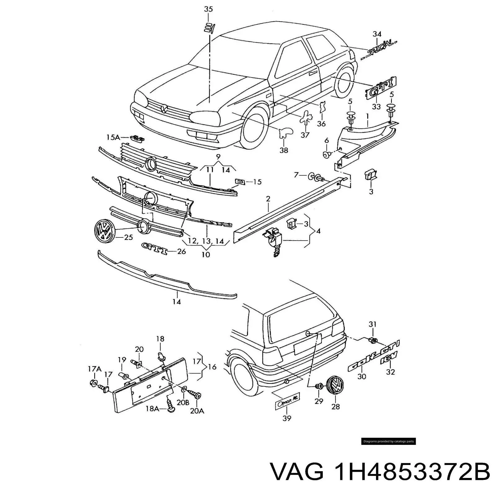 1H4853372 VAG 