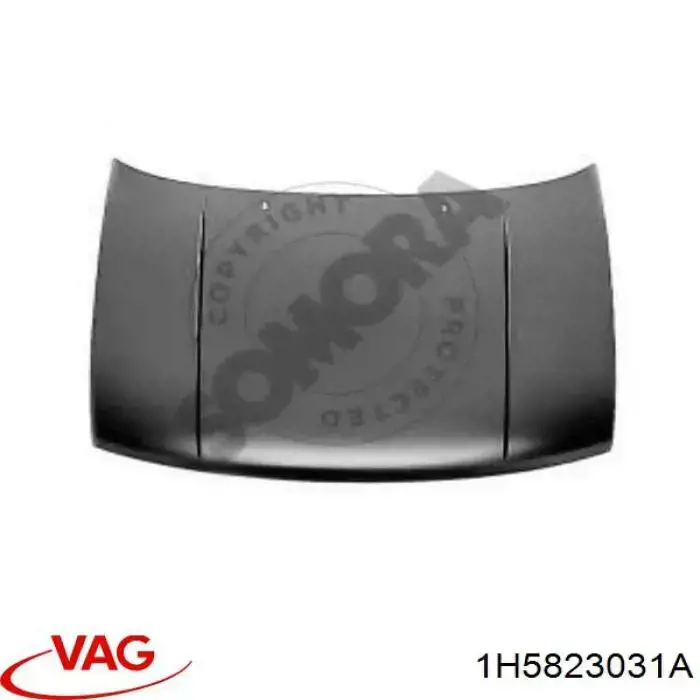 Капот VAG 1H5823031 ціна, від 63.35 USD