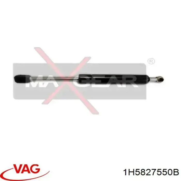 Амортизатор двері задньої VAG 1H5827550B ціна, від 8.33 USD