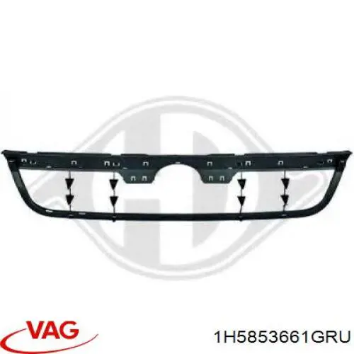 Купити 6502079542210P 4max Накладка фар, нижня