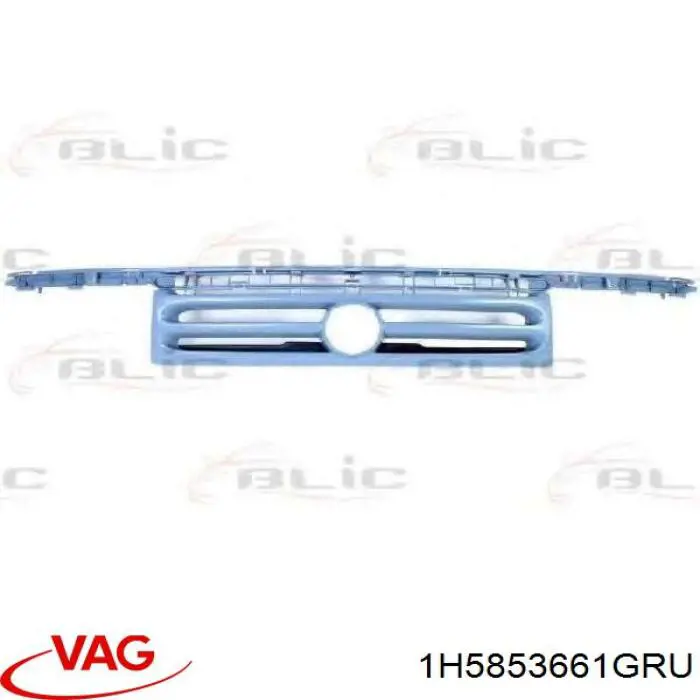 Накладка фар, нижня 1H5853661GRU VAG