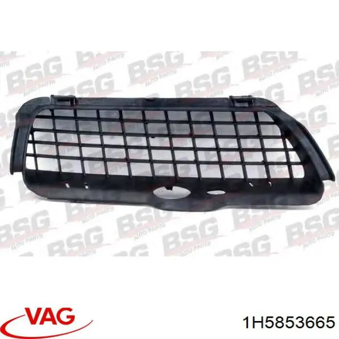 Решітка переднього бампера, ліва VAG 1H5853665 ціна, від 19.00 USD