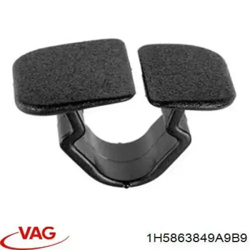 Пістон (кліп) утеплювача капота T35010 Signeda