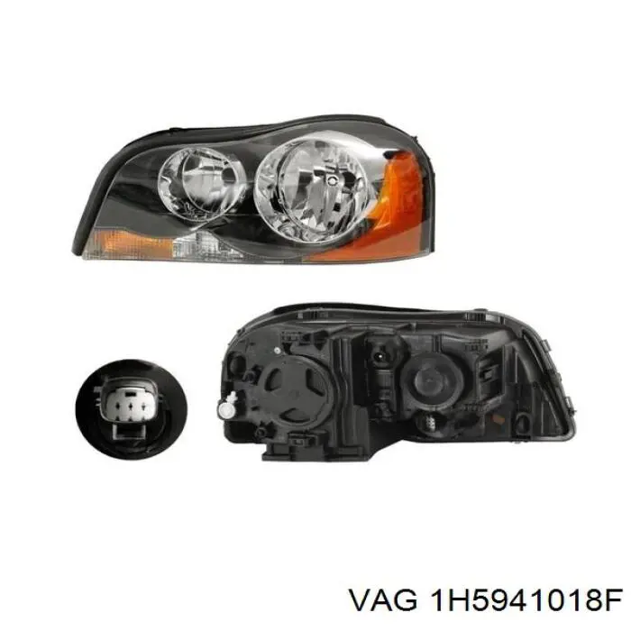 1H5941018F VAG Фара правая