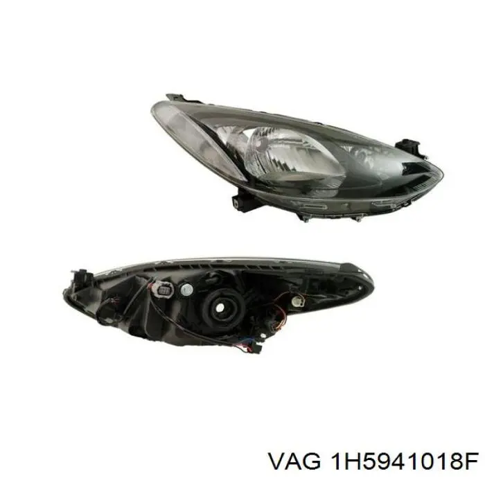 Основна фара - вставка VAG 1H5941018F ціна, від 42.18 USD