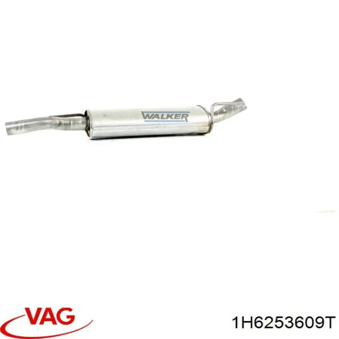 1H6253609AD VAG Глушилка задня