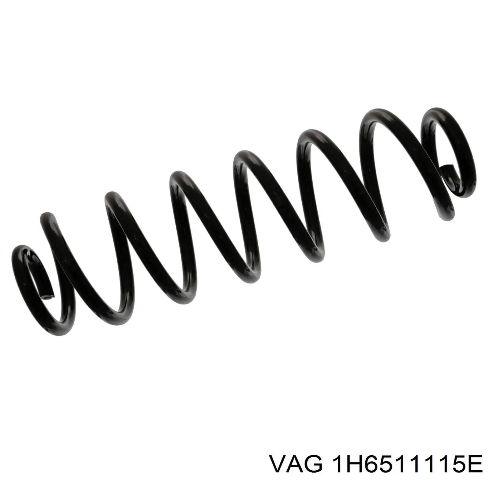 Пружина задня 1H6511115E VAG