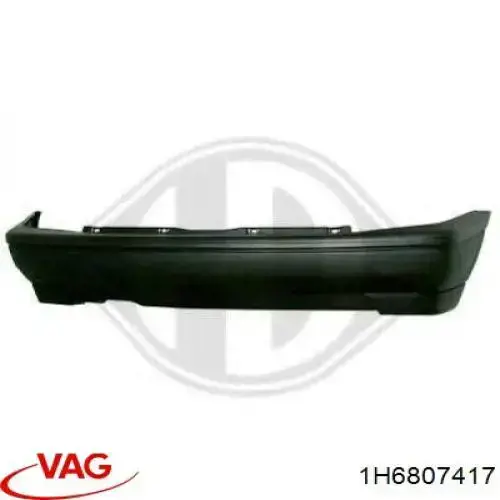 Купити 1H6807417 VAG Задній бампер