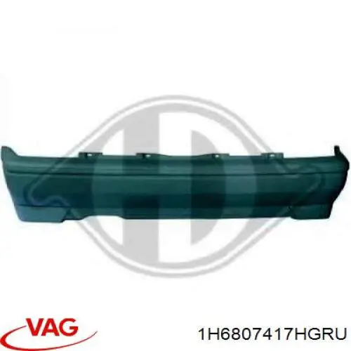 Кожух бампера заднього Polcar 9538964 ціна, від 69.01 USD