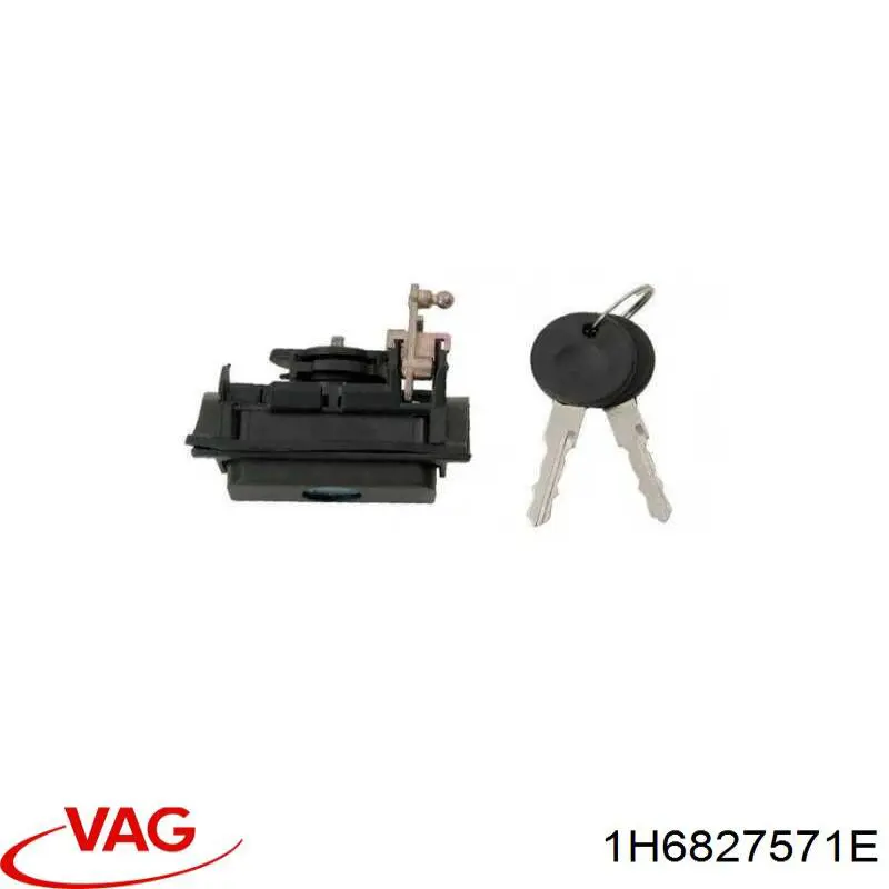 1H6827571B41 VAG Замок п'ятих дверей
