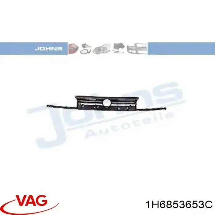 Купити 1H6853653C VAG Захисна решітка радіатора