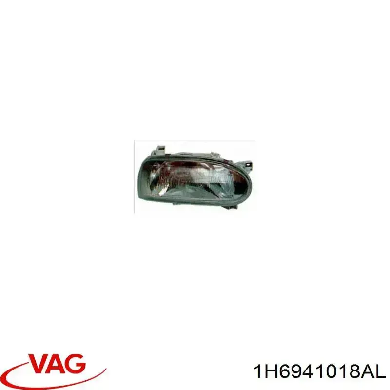 Купити 1H6941018AL VAG Права блок фара