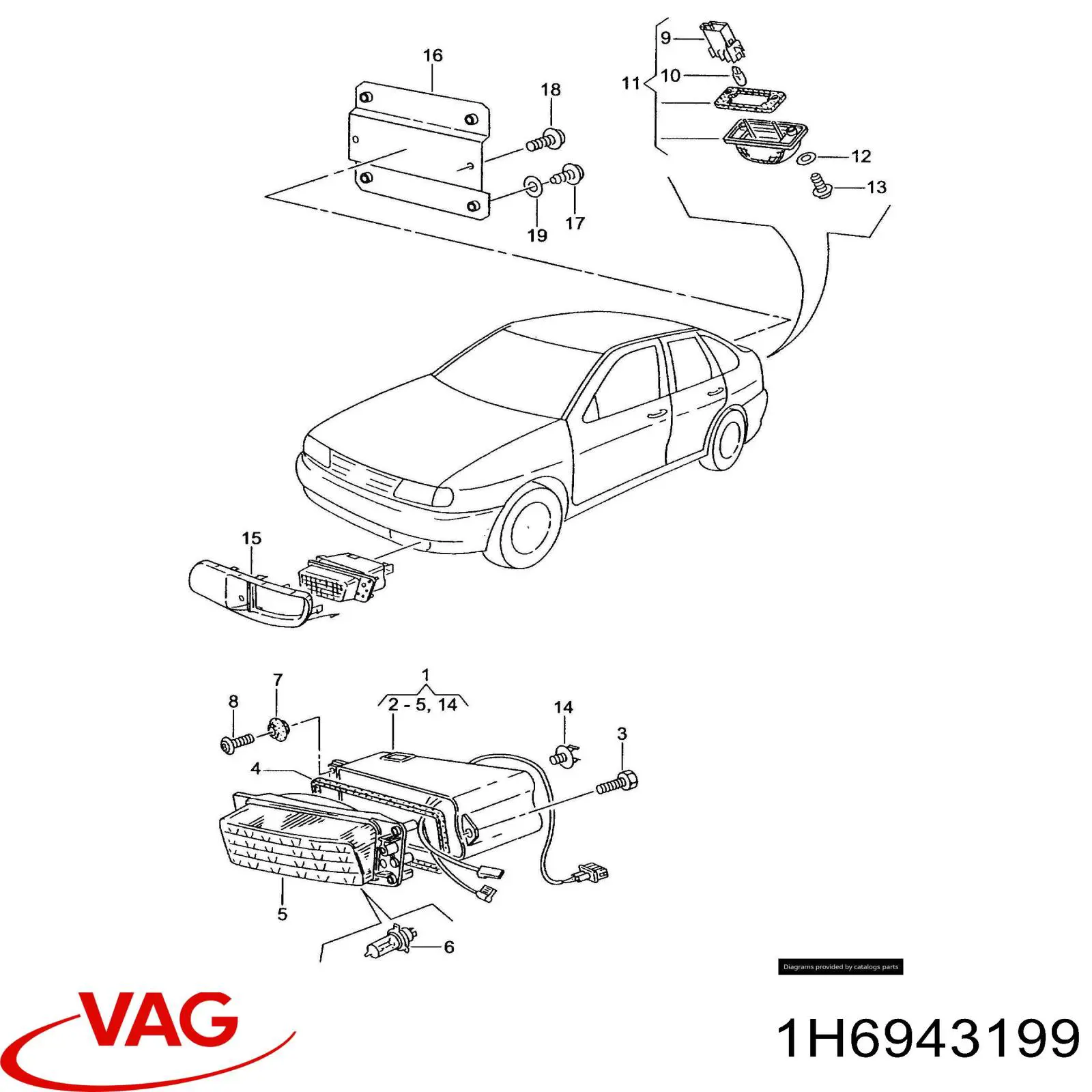 1H6943199 VAG 