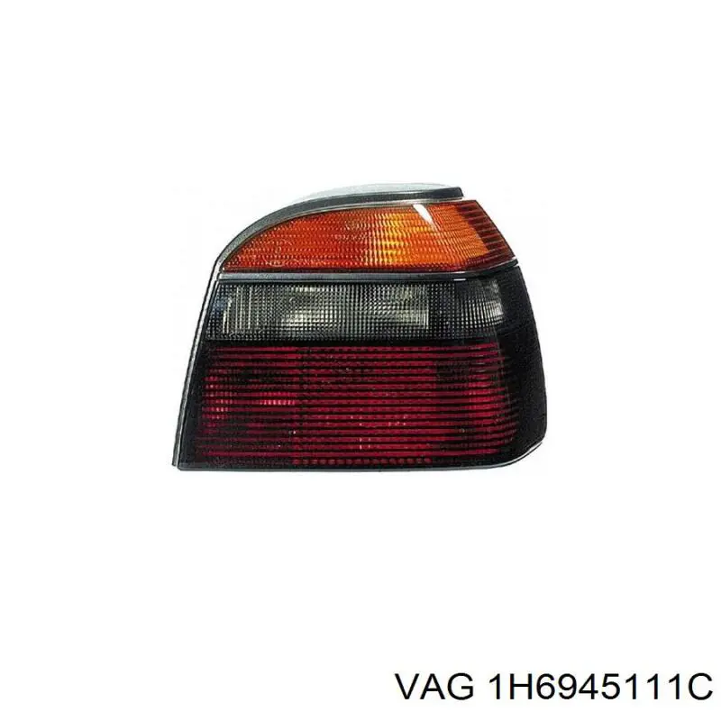 Ліхтар задній лівий VAG 1H6945111C ціна, від 21.28 USD