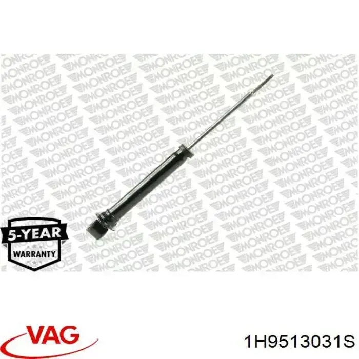 Амортизатор задній VAG 1H9513031S ціна, від 35.27 USD