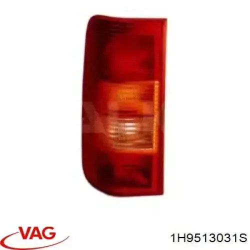Купити 1H9513031S VAG Стійка амортизатора задня