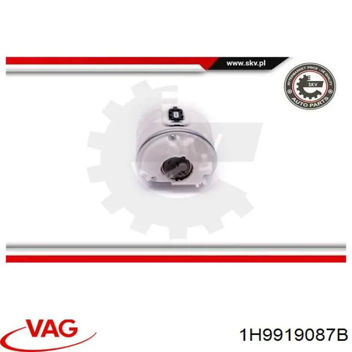 Паливний насос електричний, занурювальний VAG 1H9919087B ціна, від 43.39 USD