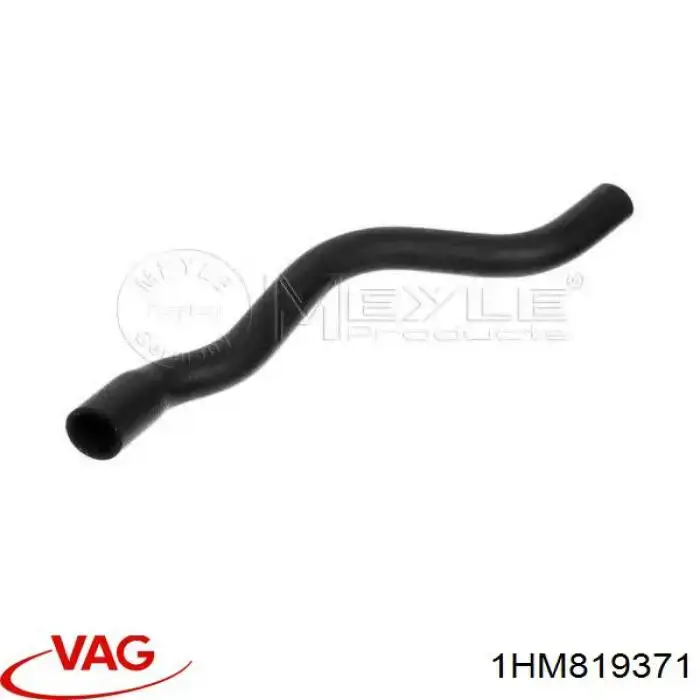 Шланг радіатора опалювача/пічки, подача VAG 1HM819371 ціна, від 8.97 USD