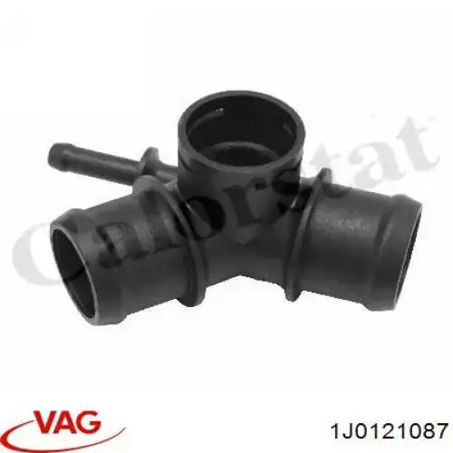 Фланець системи охолодження (трійник) 1J0121087 VAG