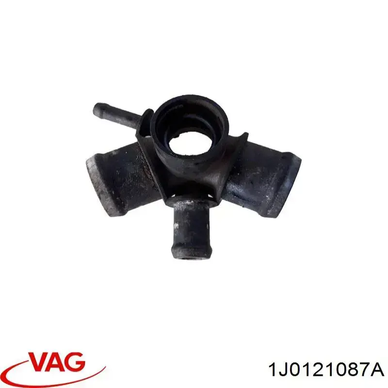 Купити 1J0121087A VAG Фланець системи охолодження (трійник)