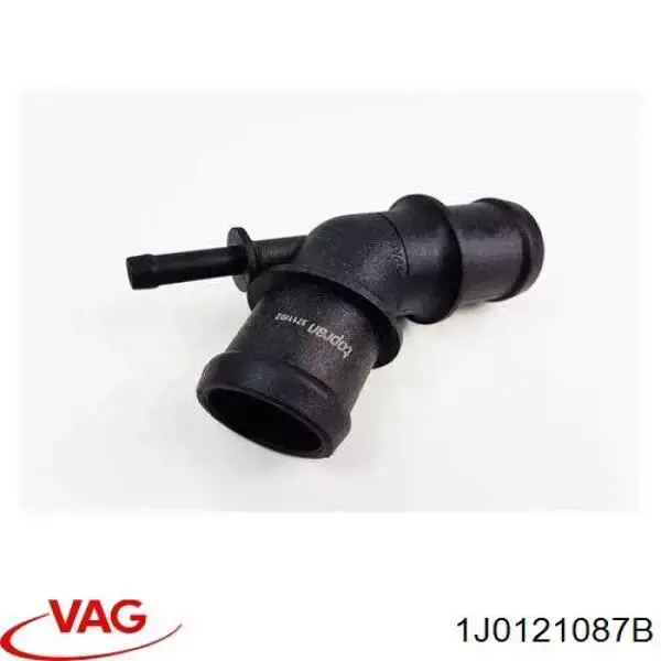 Купити 1J0121087B VAG Фланець системи охолодження (трійник)