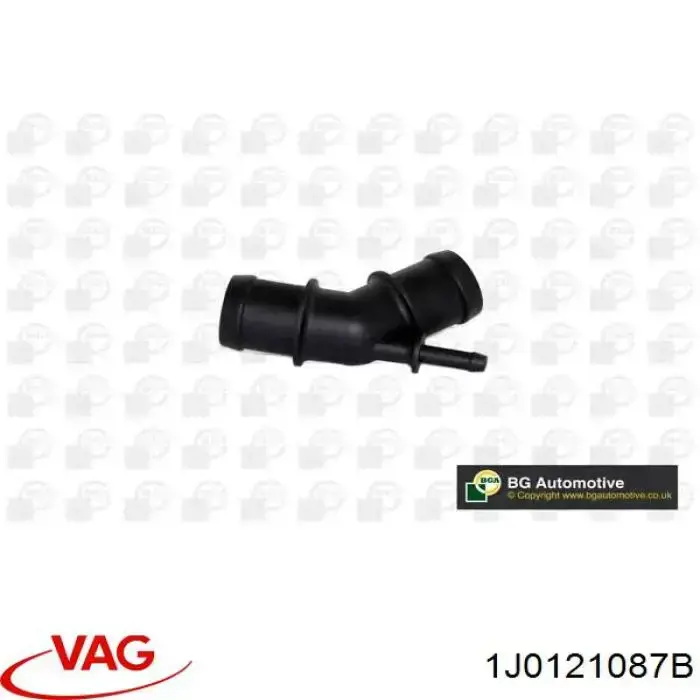 Фланець системи охолодження (трійник) VAG 1J0121087B ціна, від 5.64 USD