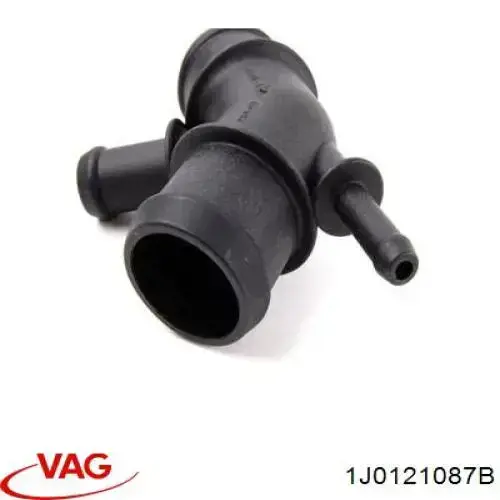 Купити 1J0121087B VAG Фланець системи охолодження (трійник)
