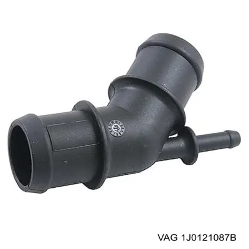 Фланець системи охолодження (трійник) 1J0121087B VAG