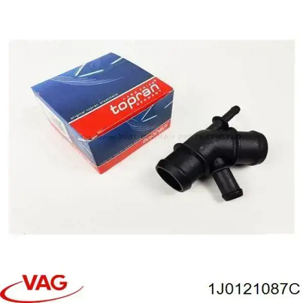 Купити 1J0121087C VAG Фланець системи охолодження (трійник)