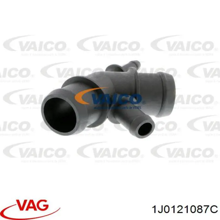 Купити 1J0121087C VAG Фланець системи охолодження (трійник)