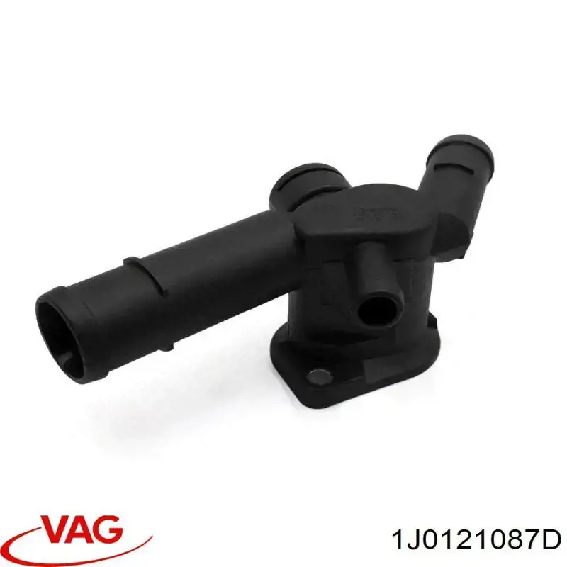 Фланець системи охолодження (трійник) VAG 1J0121087D ціна, від 2.95 USD