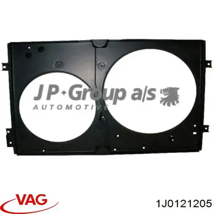 1J0121205 VAG дифузор (кожух радіатора охолодження)