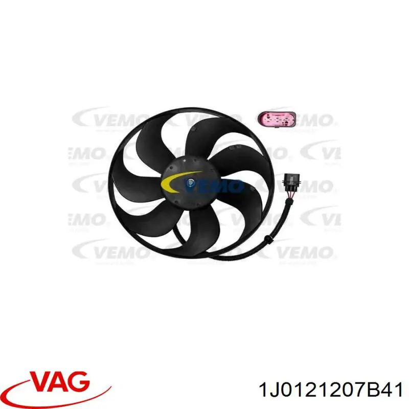 1J0121207B41 VAG дифузор (кожух радіатора охолодження)
