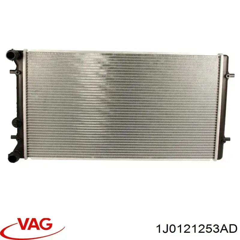 Купити 1J0121253AD VAG Радіатор двигуна