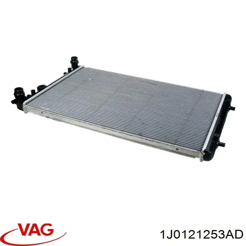 Радіатор основний VAG 1J0121253AD ціна, від 42.66 USD