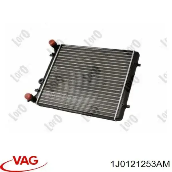 1J0121253AM VAG радіатор охолодження двигуна
