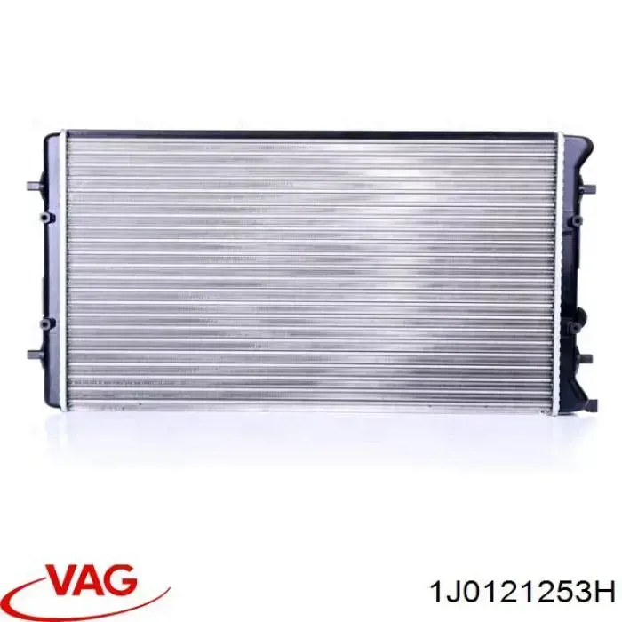 Радіатор основний VAG 1J0121253H ціна, від 47.69 USD