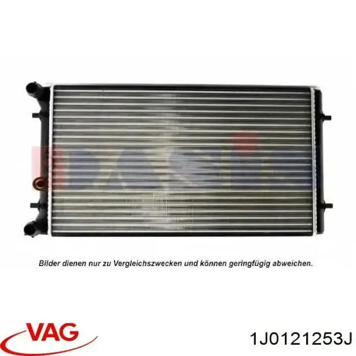 Радіатор основний VAG 1J0121253J ціна, від 39.34 USD