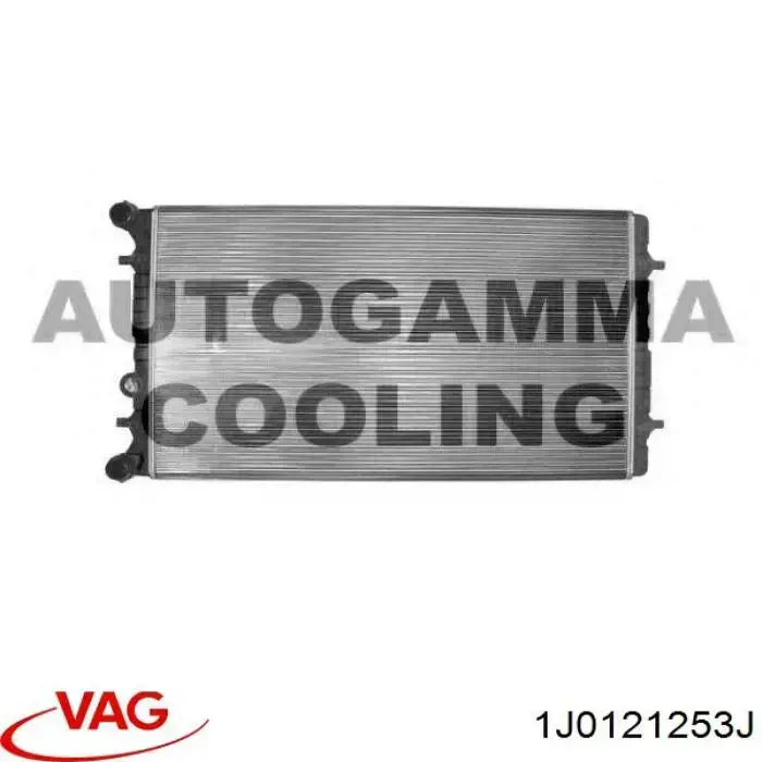 Купити 1J0121253J VAG Радіатор двигуна