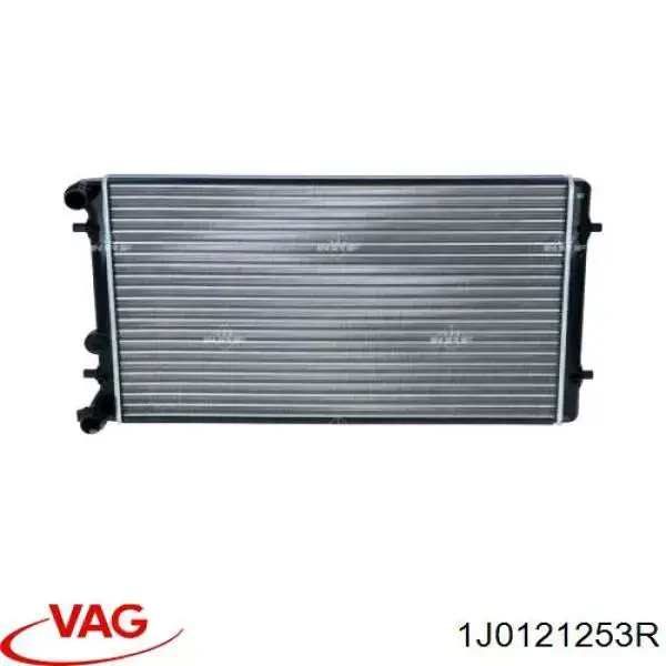 1J0121253R VAG радіатор охолодження двигуна
