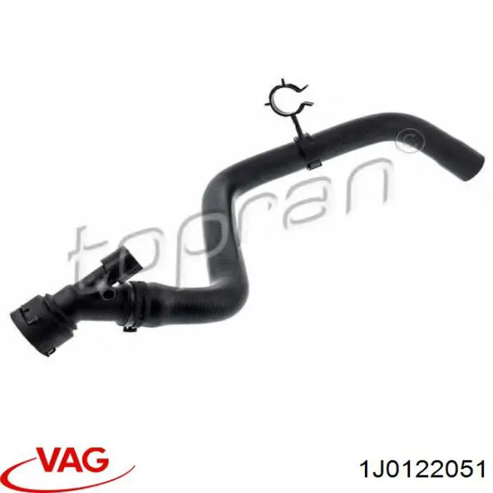 Шланг/патрубок радіатора охолодження, нижній VAG 1J0122051