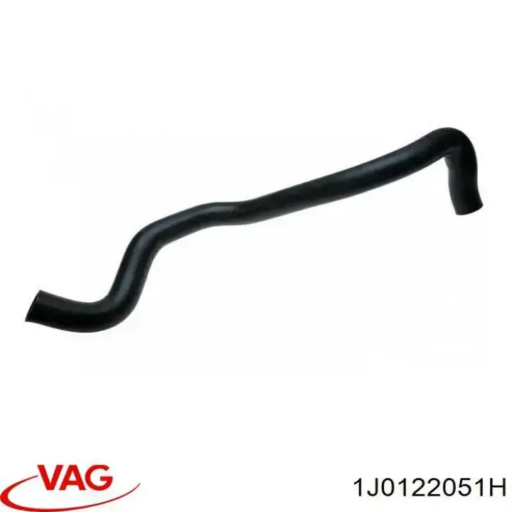 Шланг/патрубок радіатора охолодження, нижній VAG 1J0122051H