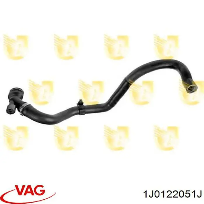 Шланг/патрубок системи охолодження VAG 1J0122051J ціна, від 15.88 USD